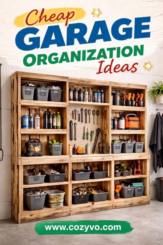 13 Cheap Garage Organization Ideas That Actually Work (No Big Budget Needed)