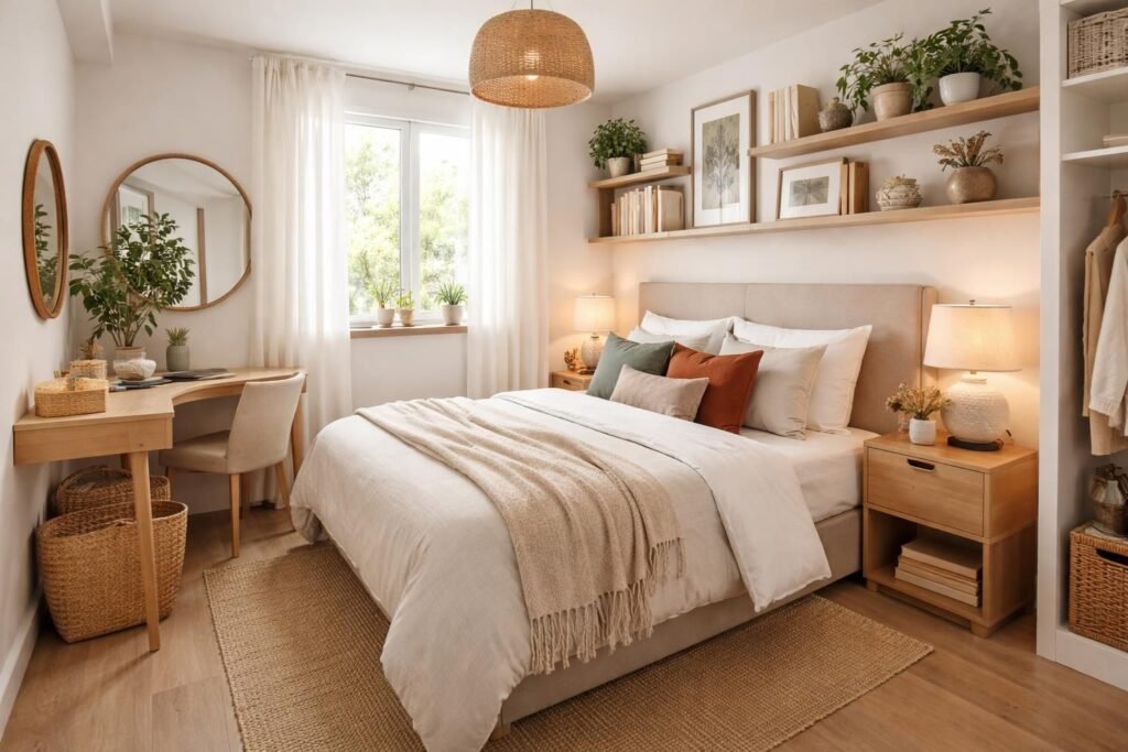 10 Small Bedroom Design Ideas: Smart & Beautiful Ways to Style Your Space