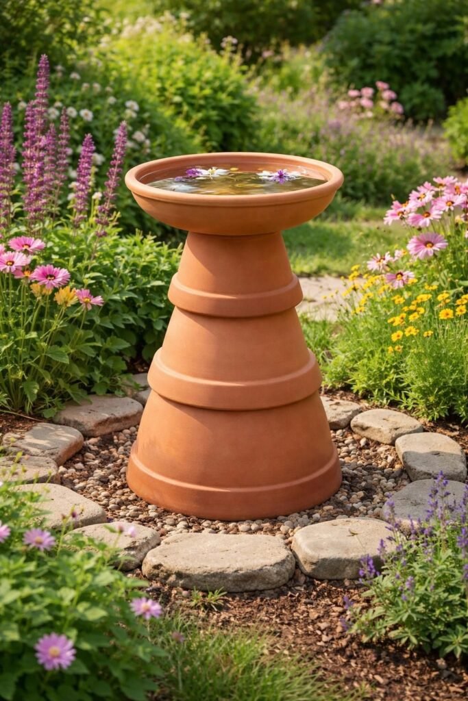 15 Easy DIY Bird Bath Ideas You Can Make This Weekend