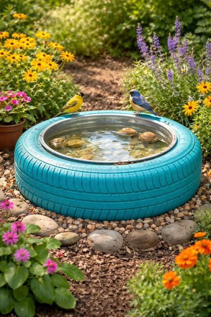 15 Easy DIY Bird Bath Ideas You Can Make This Weekend
