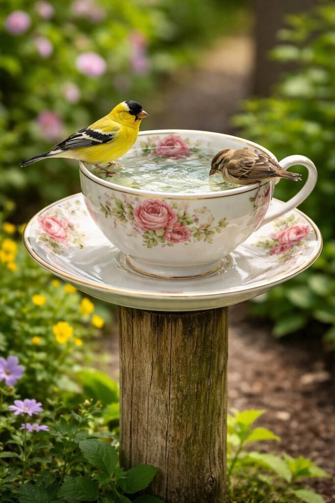 15 Easy DIY Bird Bath Ideas You Can Make This Weekend