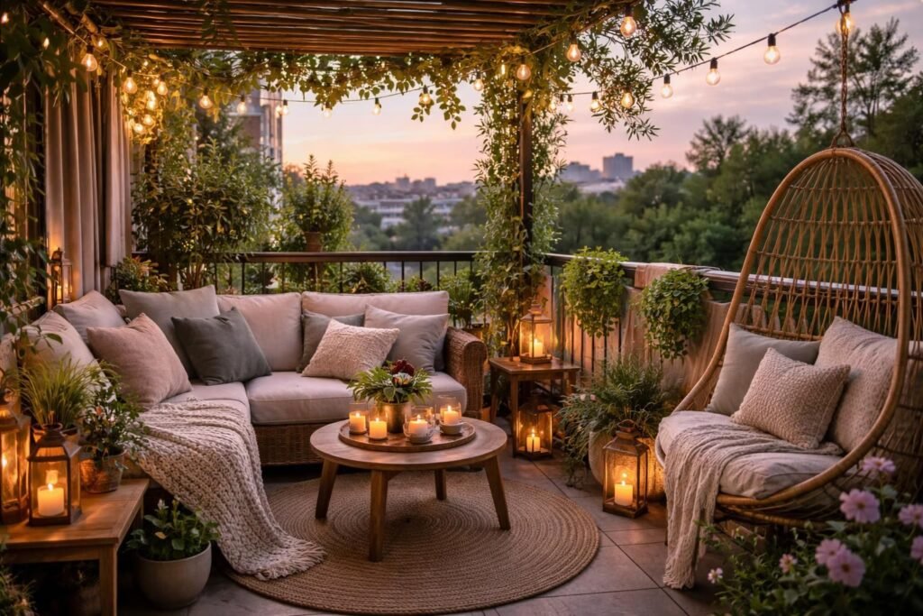 11 Cozy Balcony Ideas That Turn Any Outdoor Space Into a Relaxing Retreat