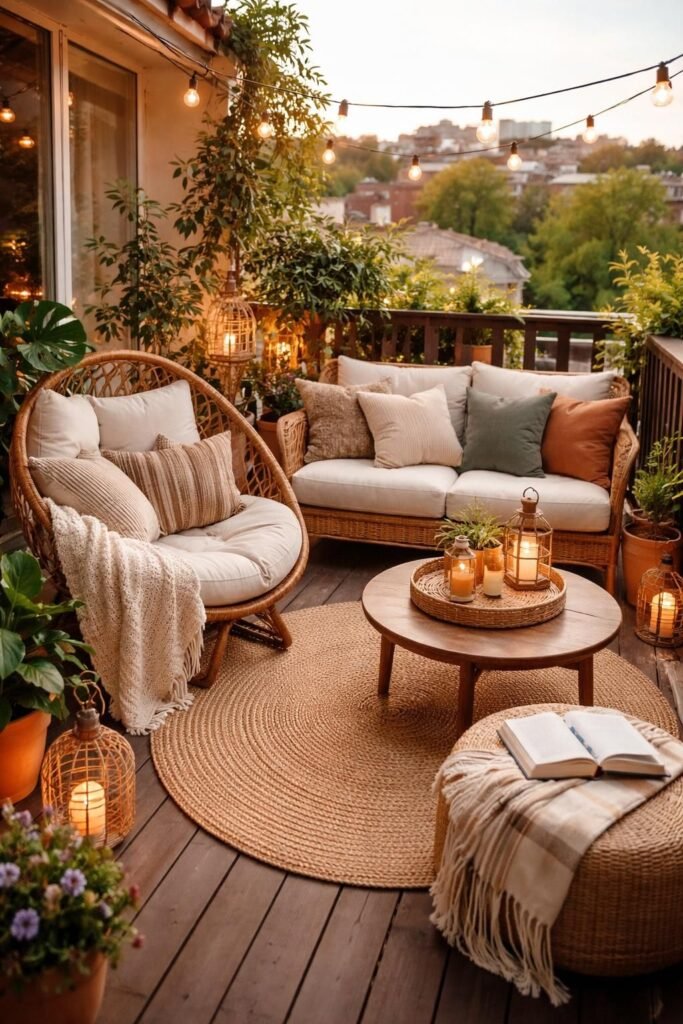 11 Cozy Balcony Ideas That Turn Any Outdoor Space Into a Relaxing Retreat