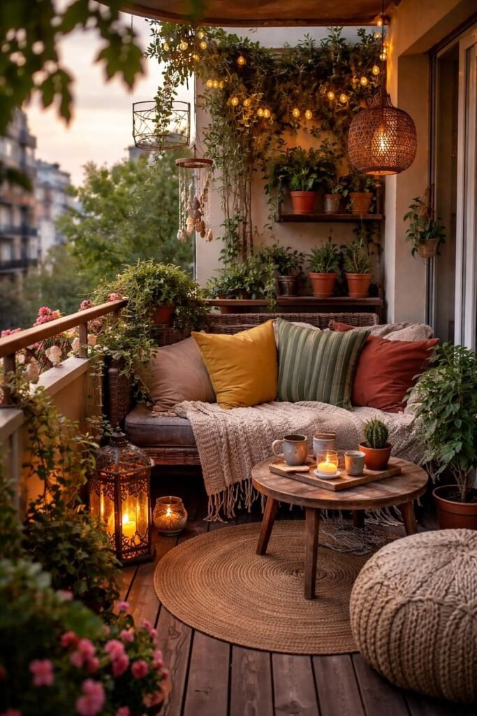 11 Cozy Balcony Ideas That Turn Any Outdoor Space Into a Relaxing Retreat