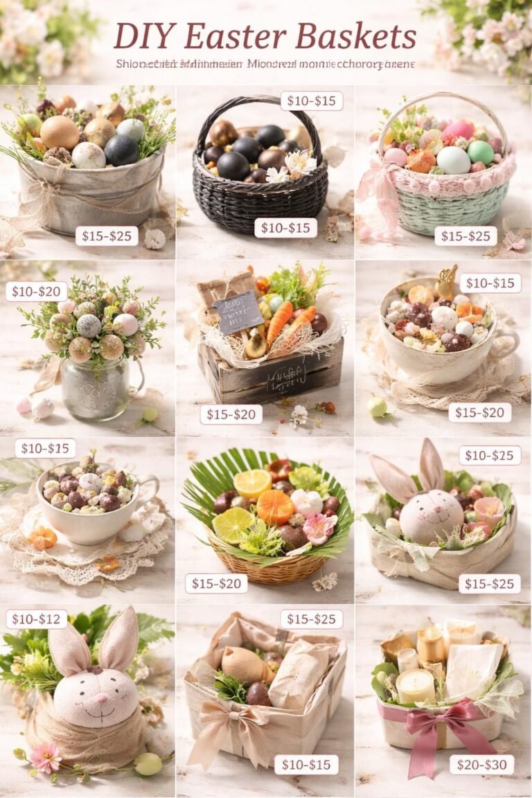10 DIY Easter Basket Ideas That Look Expensive (But Are So Affordable)