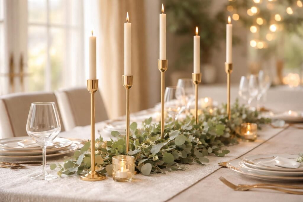 Simple Spring Tablescape