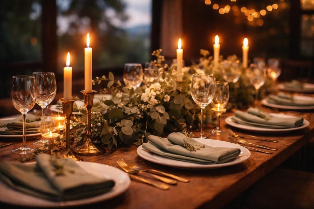 Simple Spring Tablescape