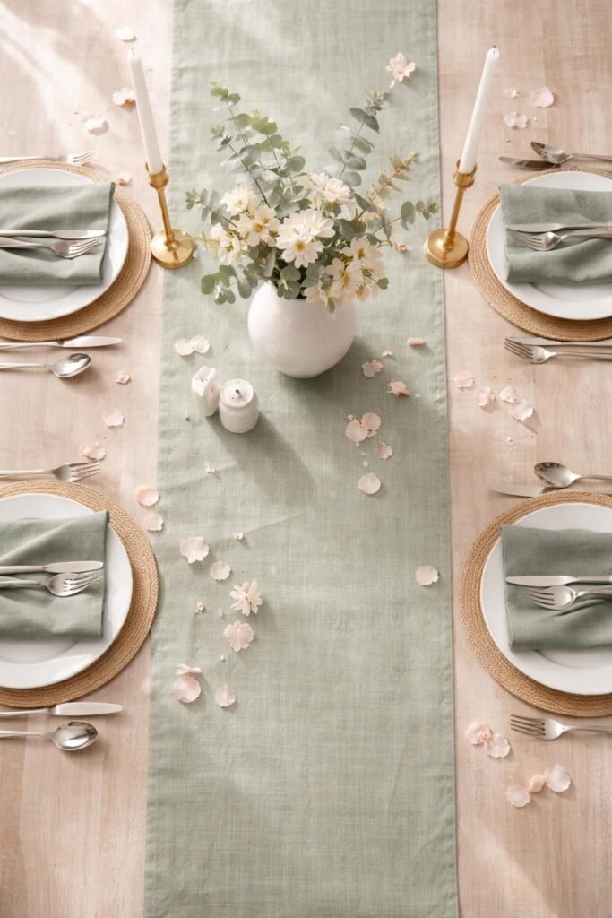 Simple Spring Tablescape