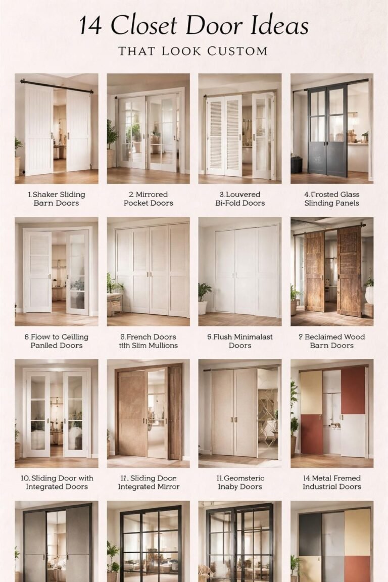 14 Closet Door Ideas That Look Custom And Actually Work