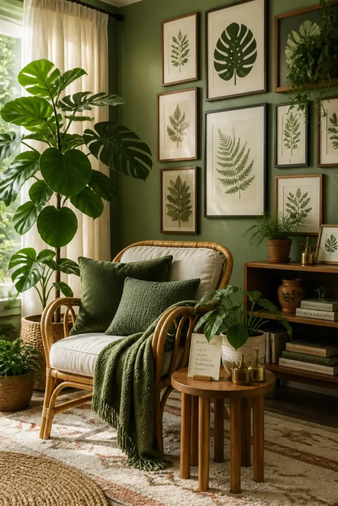 10 Lush Green Living Room Cozy Corner Ideas 2 10 Lush Green Living Room Cozy Corner Ideas