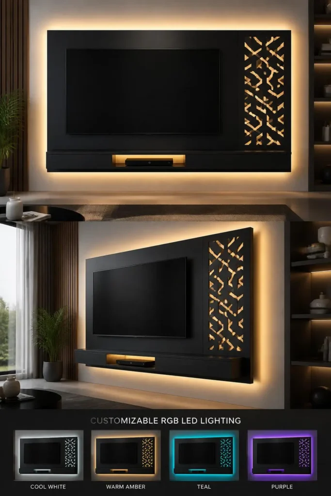 10 Modern LED Wall Decor Ideas for a Minimalist Living Room 10 10 Modern LED Wall Decor Ideas for a Minimalist Living Room