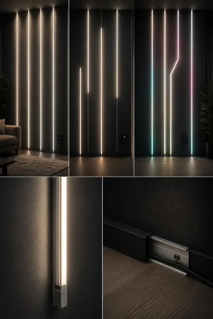 10 Modern LED Wall Decor Ideas for a Minimalist Living Room 9 10 Modern LED Wall Decor Ideas for a Minimalist Living Room
