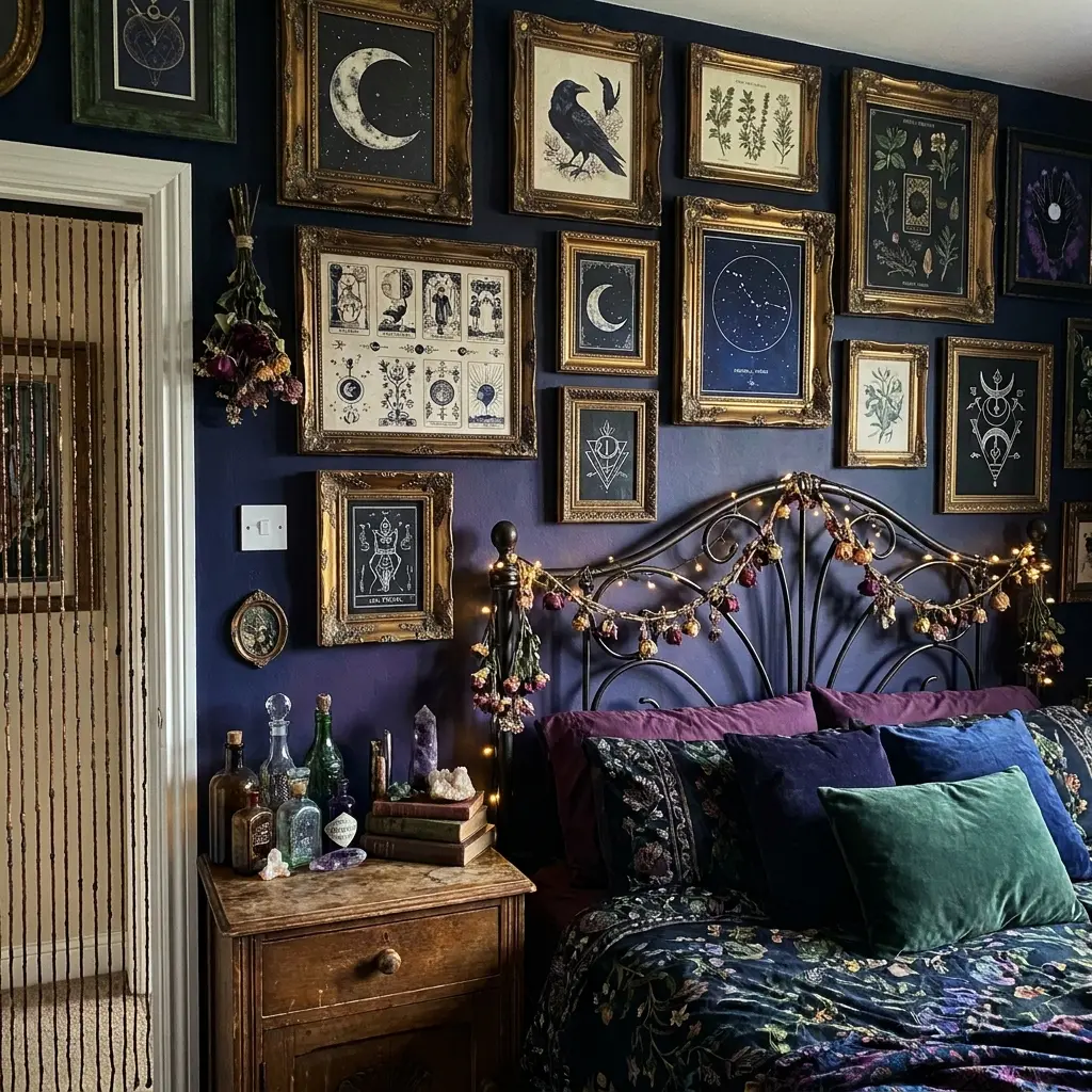 40+ Whimsy Goth Bedroom Ideas to Spark Your Inner 90s Witch