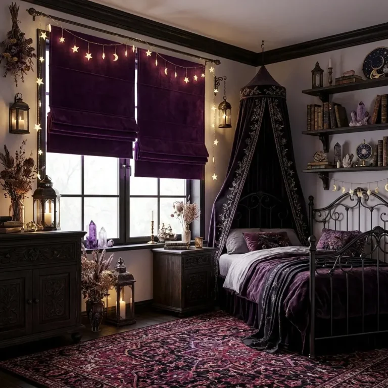 20+ Whimsy Goth Bedroom Decor Ideas to Channel Your Inner ’90s Witch
