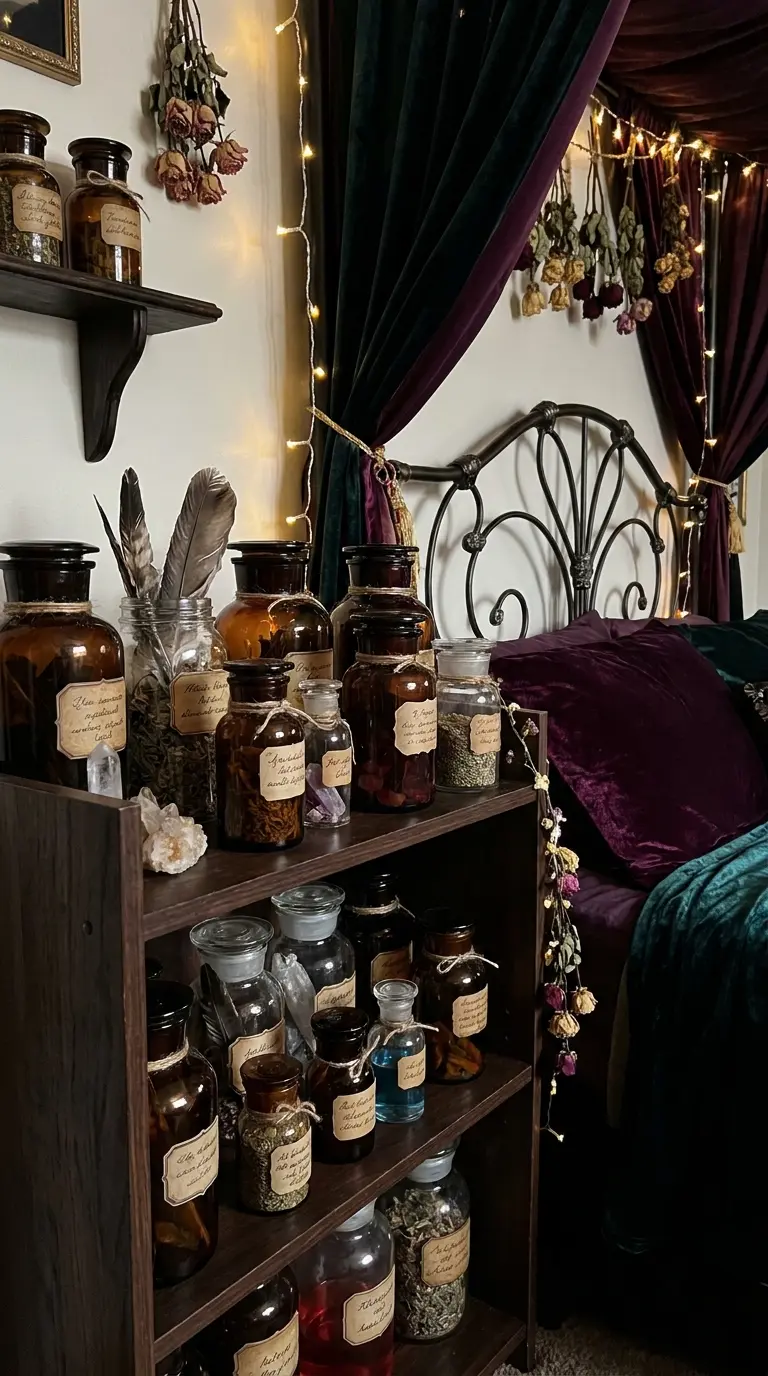 40+ Whimsy Goth Bedroom Ideas to Spark Your Inner 90s Witch