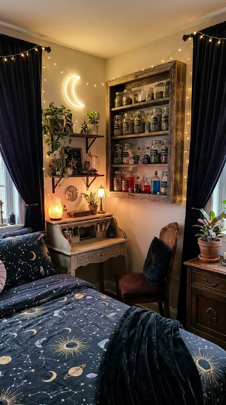 40+ Whimsy Goth Bedroom Ideas to Spark Your Inner 90s Witch