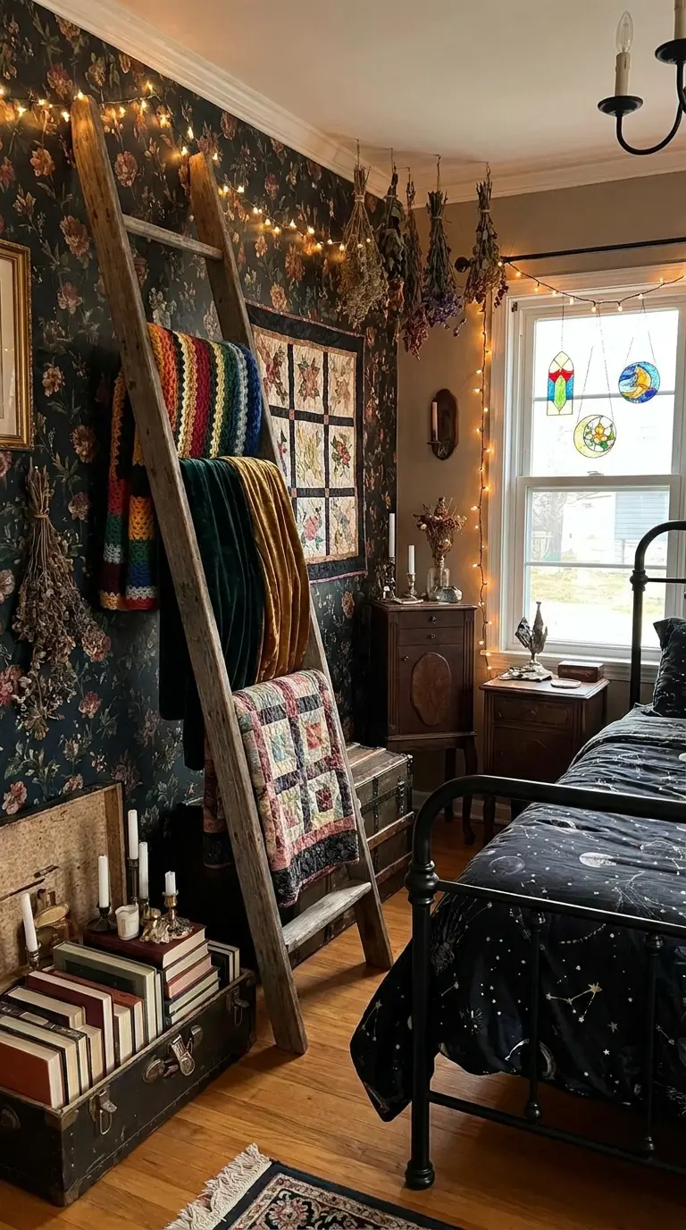 40+ Whimsy Goth Bedroom Ideas to Spark Your Inner 90s Witch