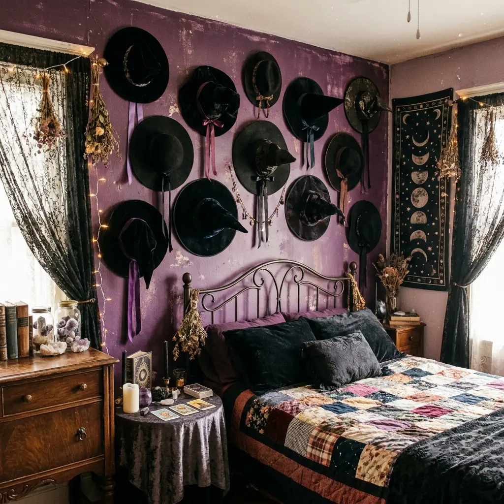 20+ Whimsy Goth Bedroom Decor Ideas to Channel Your Inner ’90s Witch