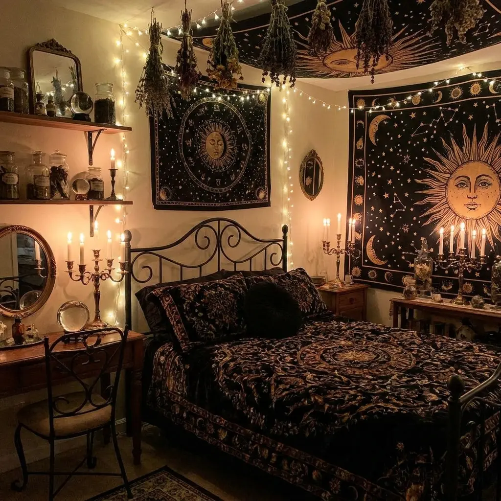 20+ Whimsy Goth Bedroom Decor Ideas to Channel Your Inner ’90s Witch