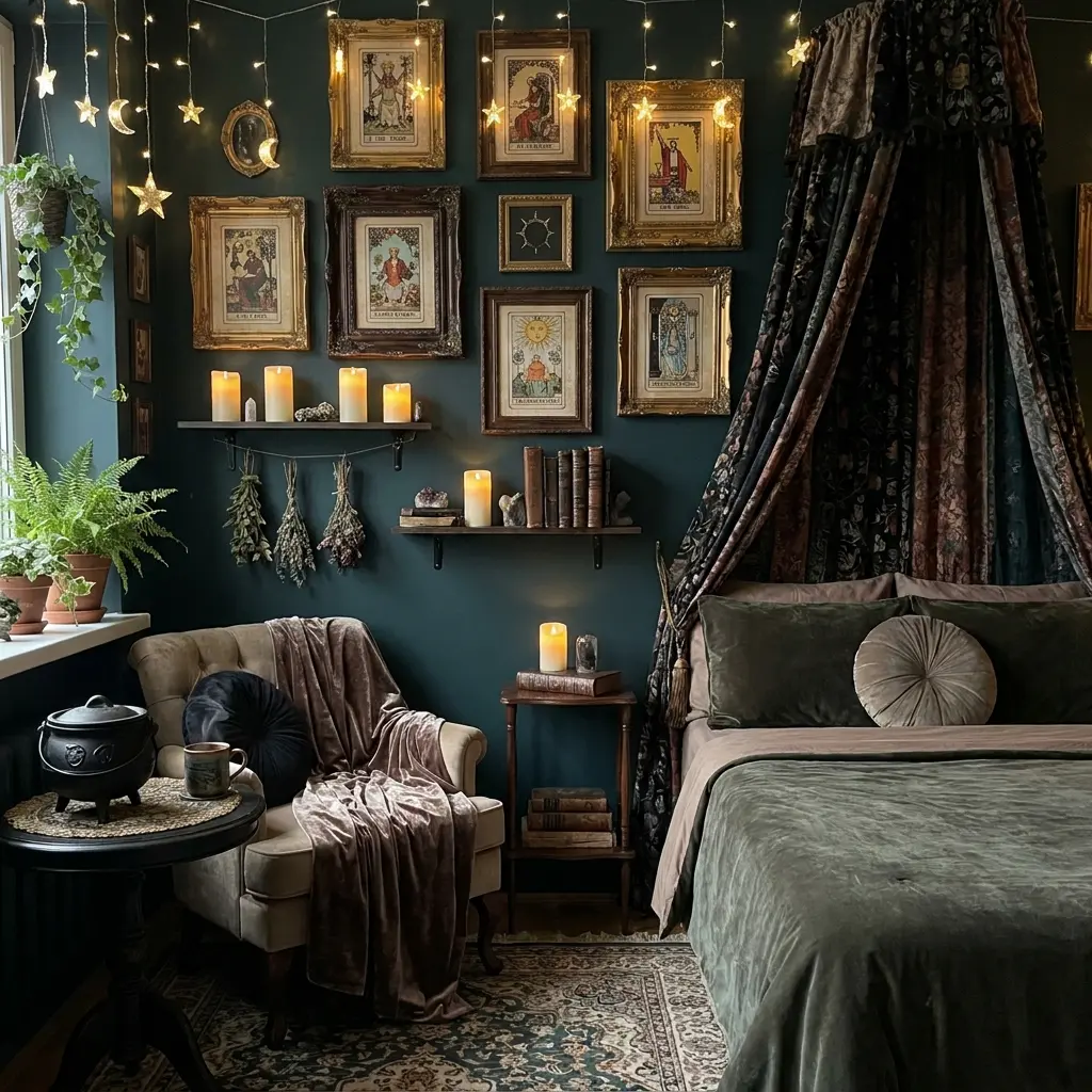 20+ Whimsy Goth Bedroom Decor Ideas to Channel Your Inner ’90s Witch