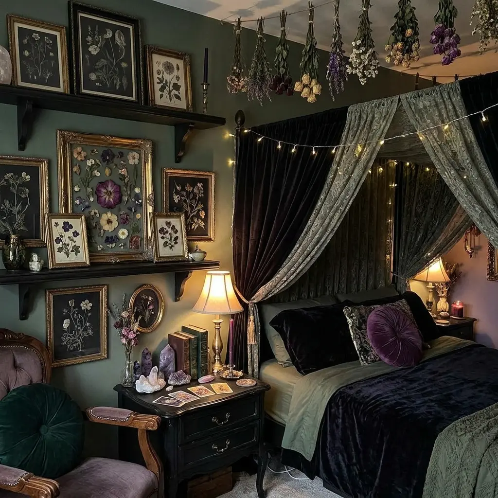 20+ Whimsy Goth Bedroom Decor Ideas to Channel Your Inner ’90s Witch
