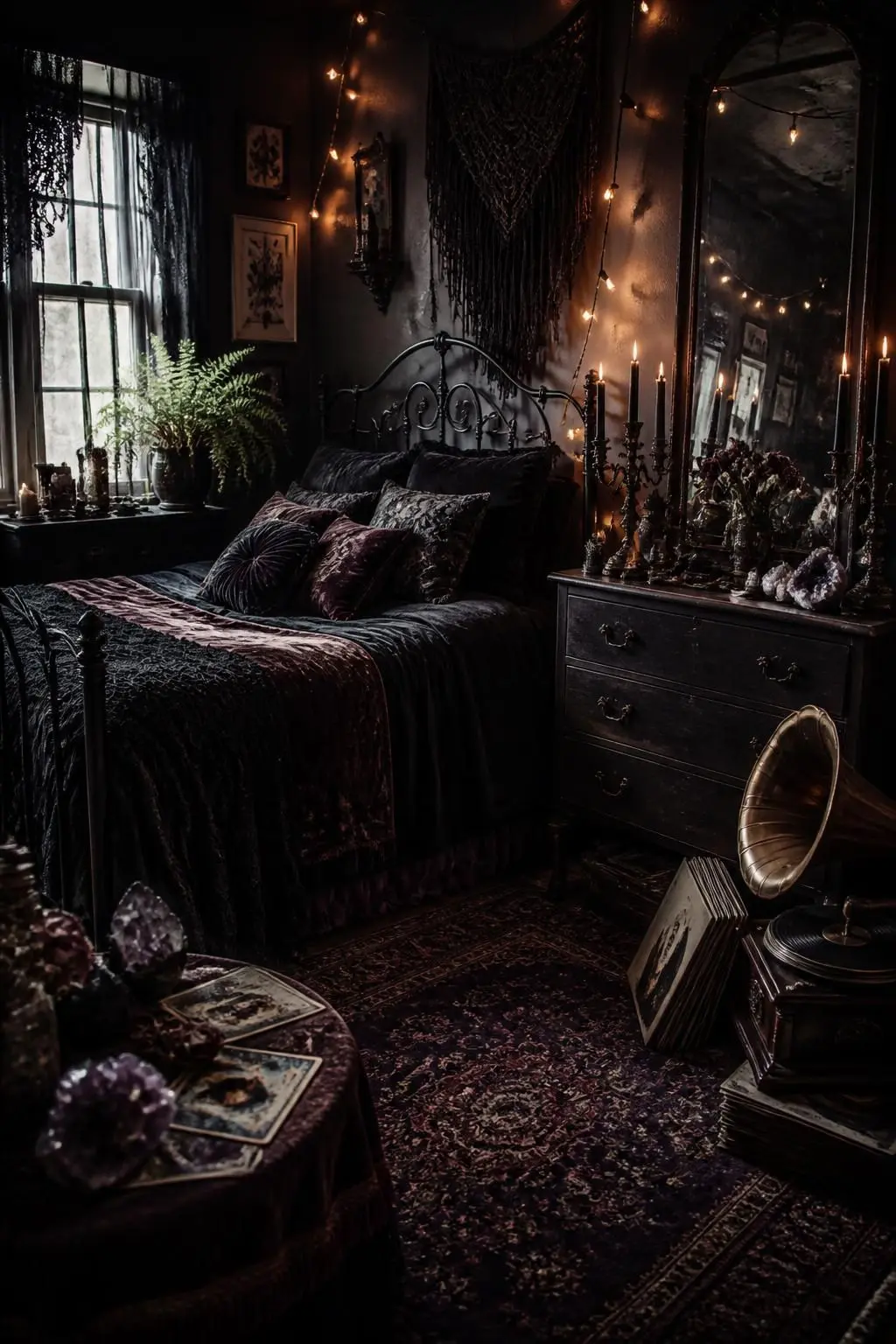Transform Your Bedroom Into a Mystical 90s Goth Sanctuary: 8 Stunning Design Ideas