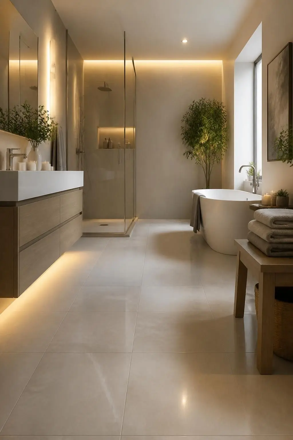 12 Bathroom Flooring Ideas That Combine Style and Durability