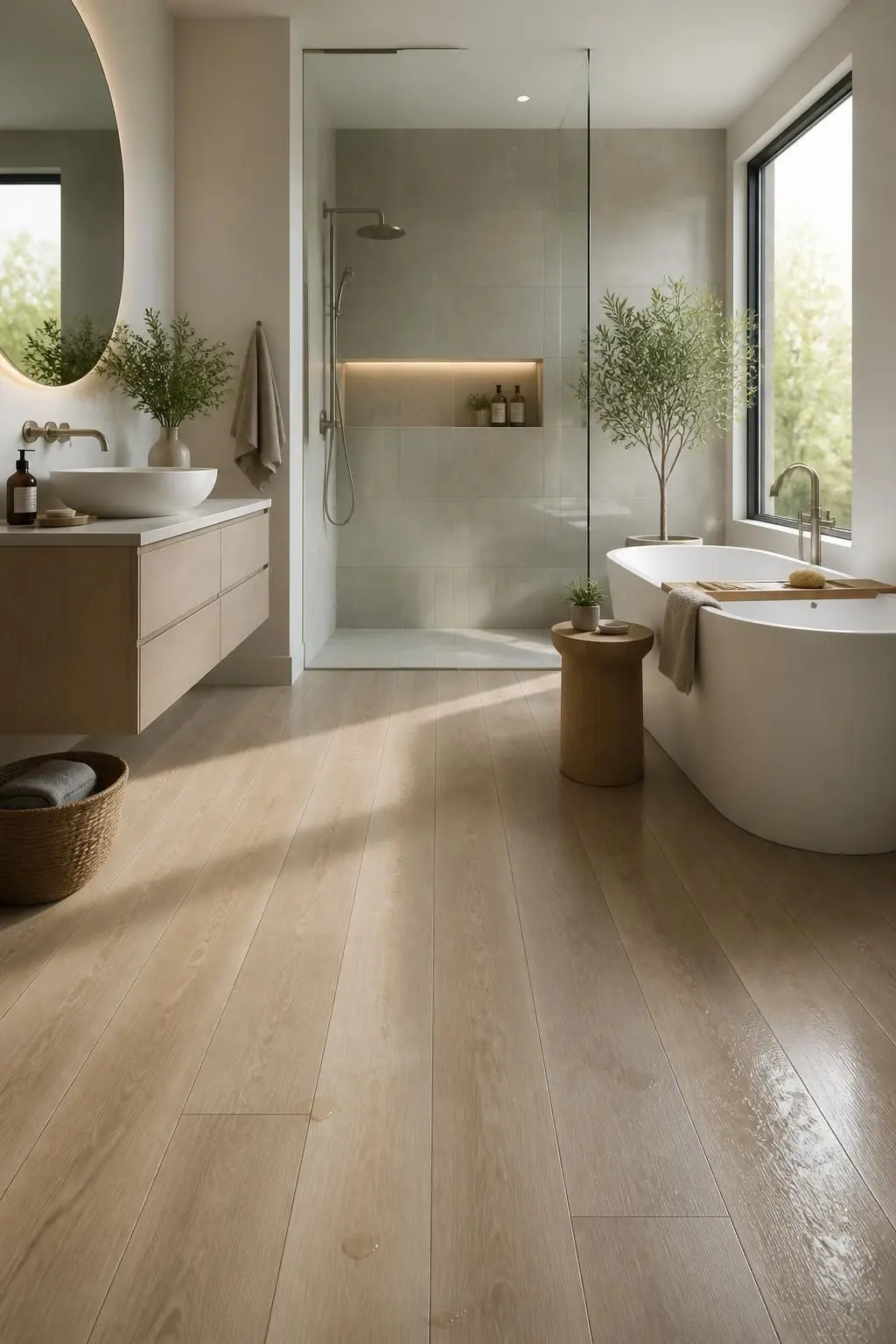12 Bathroom Flooring Ideas That Combine Style and Durability