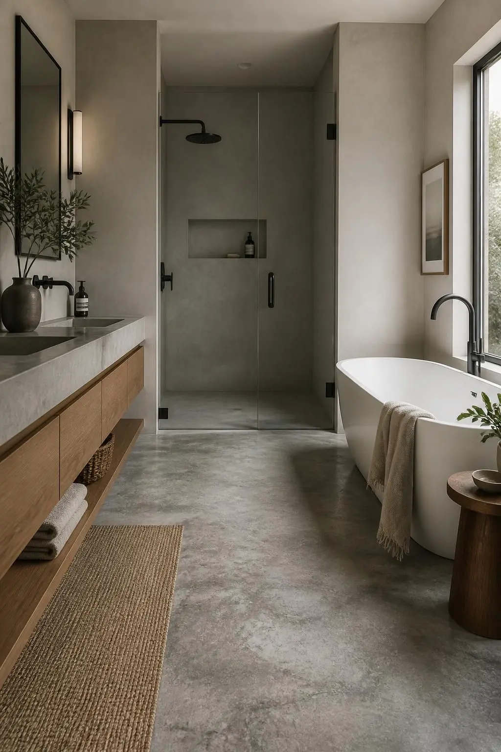 12 Bathroom Flooring Ideas That Combine Style and Durability