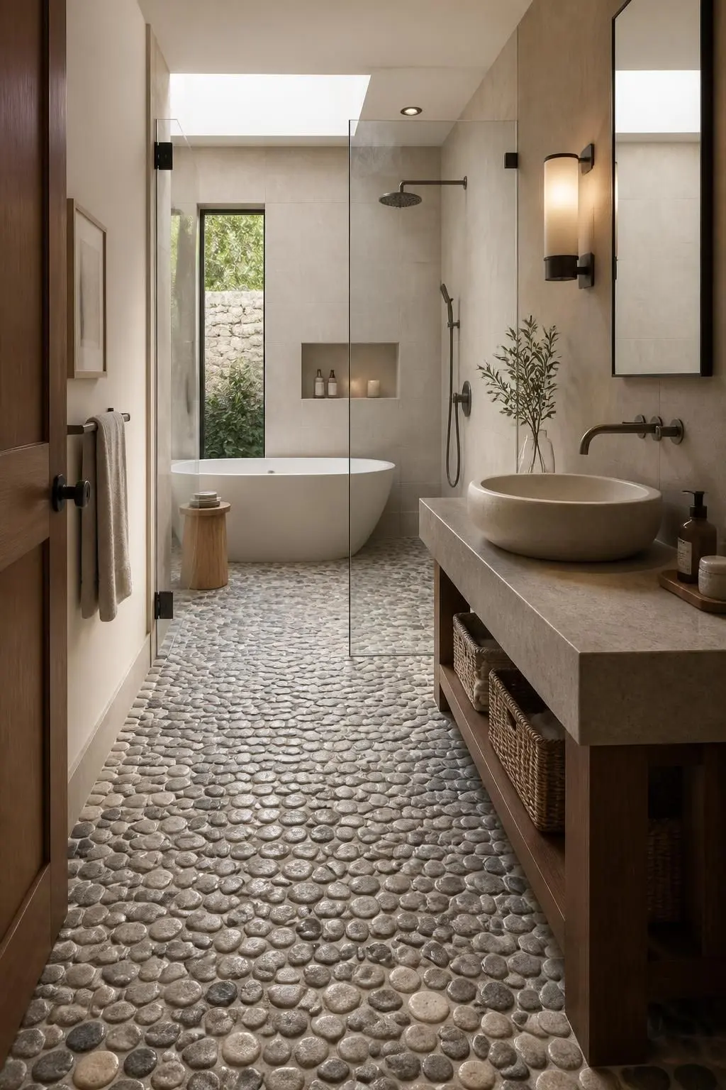 12 Bathroom Flooring Ideas That Combine Style and Durability