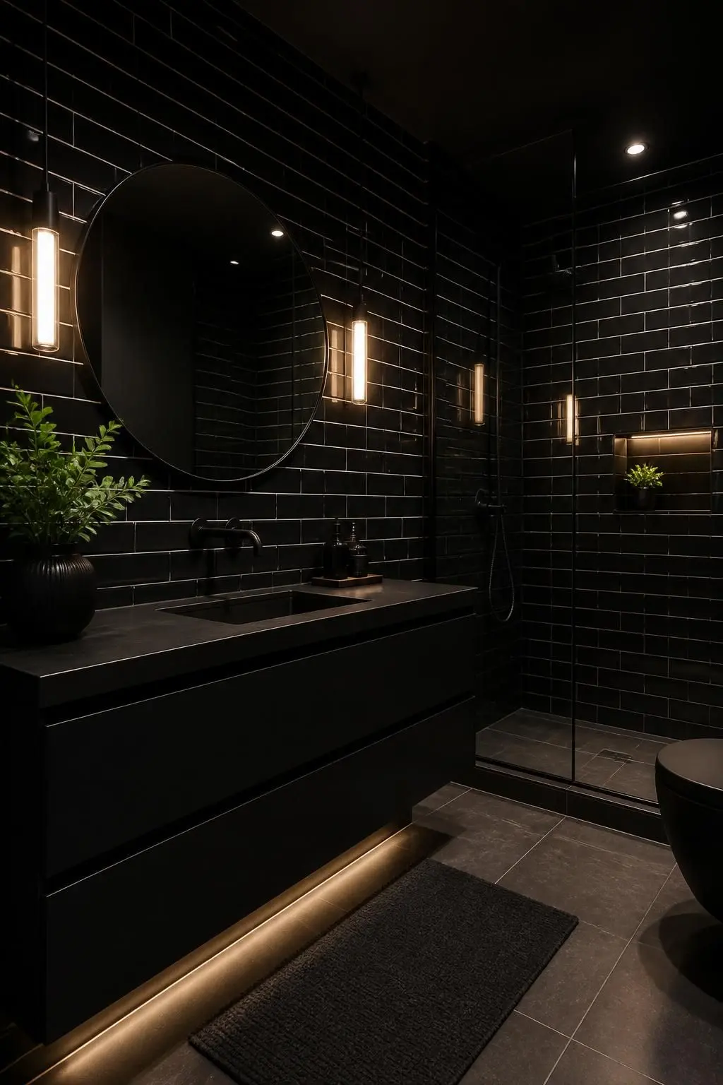 12 Best Black Bathroom Ideas for a Bold, Moody Space