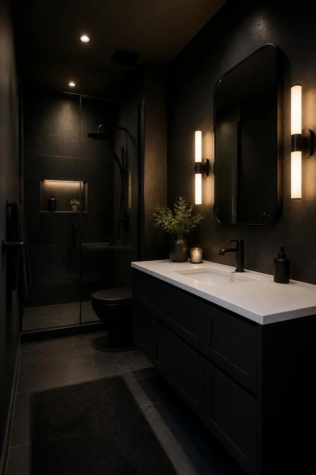 12 Best Black Bathroom Ideas for a Bold, Moody Space