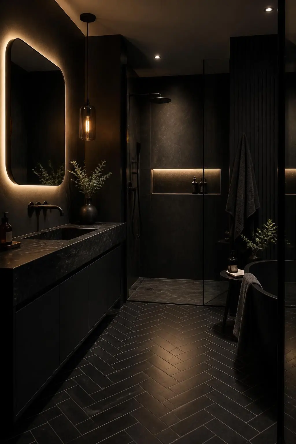 12 Best Black Bathroom Ideas for a Bold, Moody Space