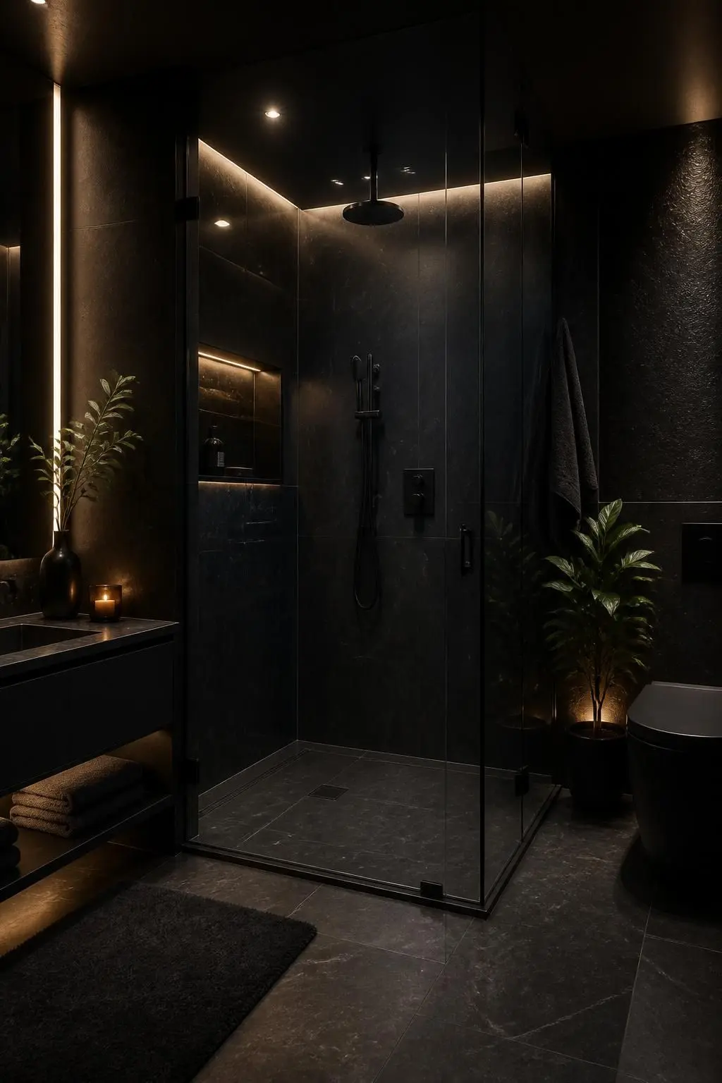 12 Best Black Bathroom Ideas for a Bold, Moody Space
