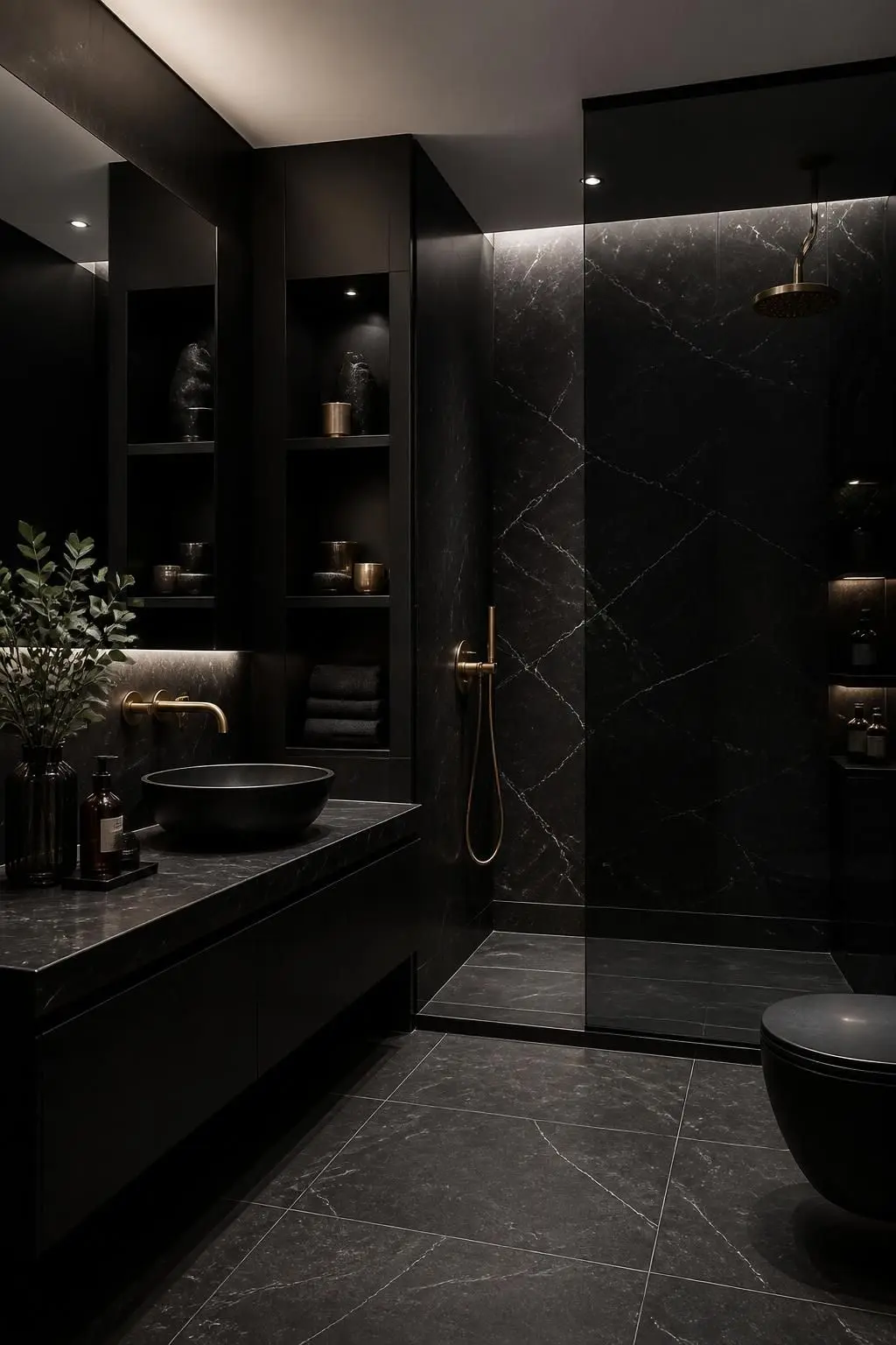 12 Best Black Bathroom Ideas for a Bold, Moody Space