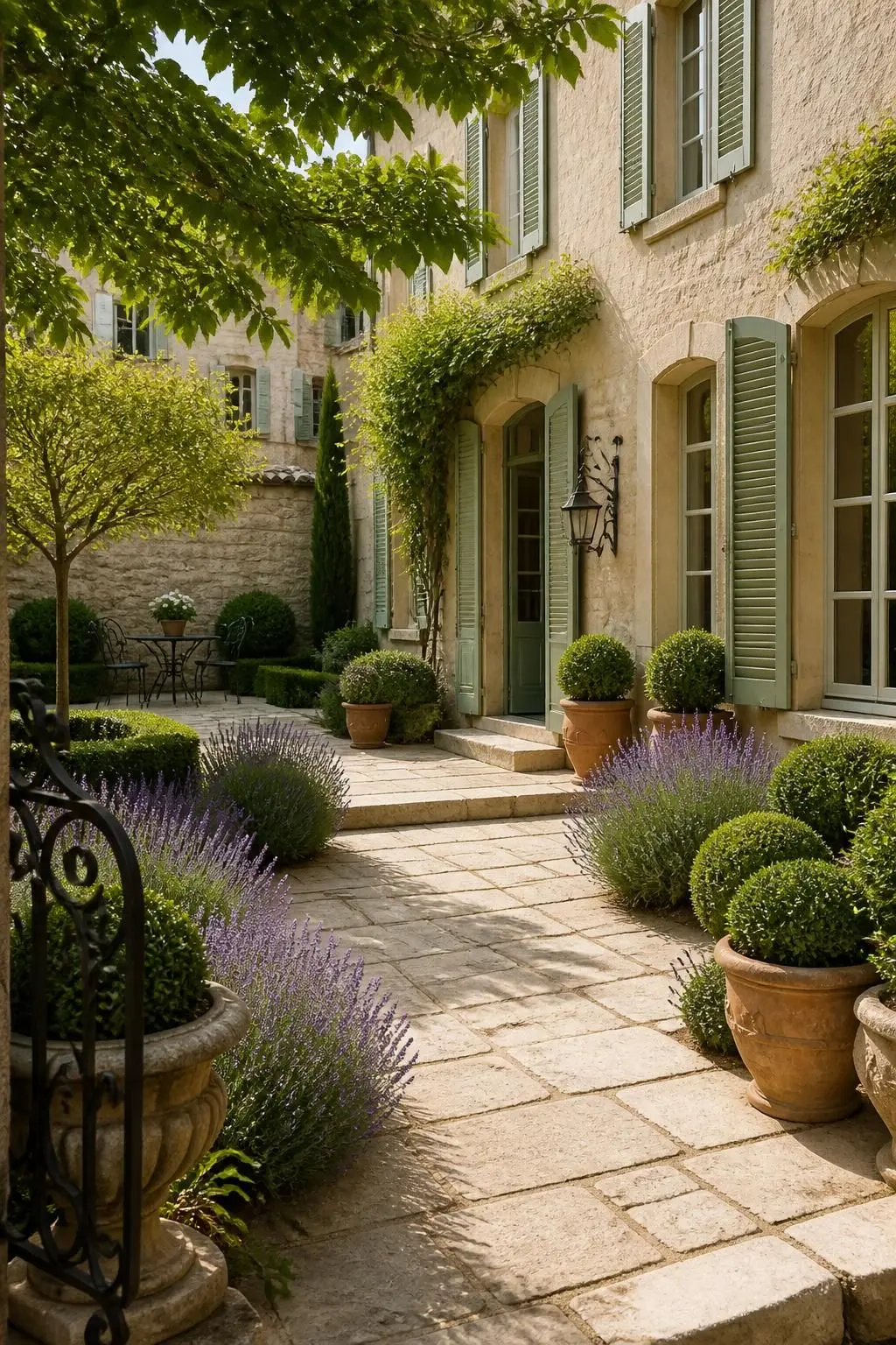 14 French Courtyard Garden Ideas for a European Backyard 6 14 French Courtyard Garden Ideas for a European Backyard