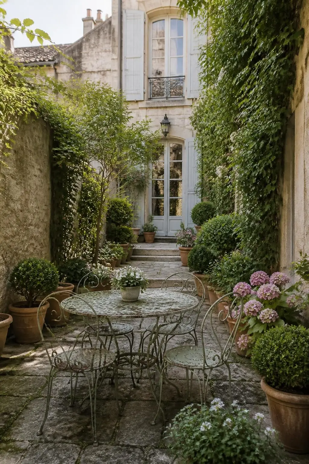 14 French Courtyard Garden Ideas for a European Backyard 9 14 French Courtyard Garden Ideas for a European Backyard