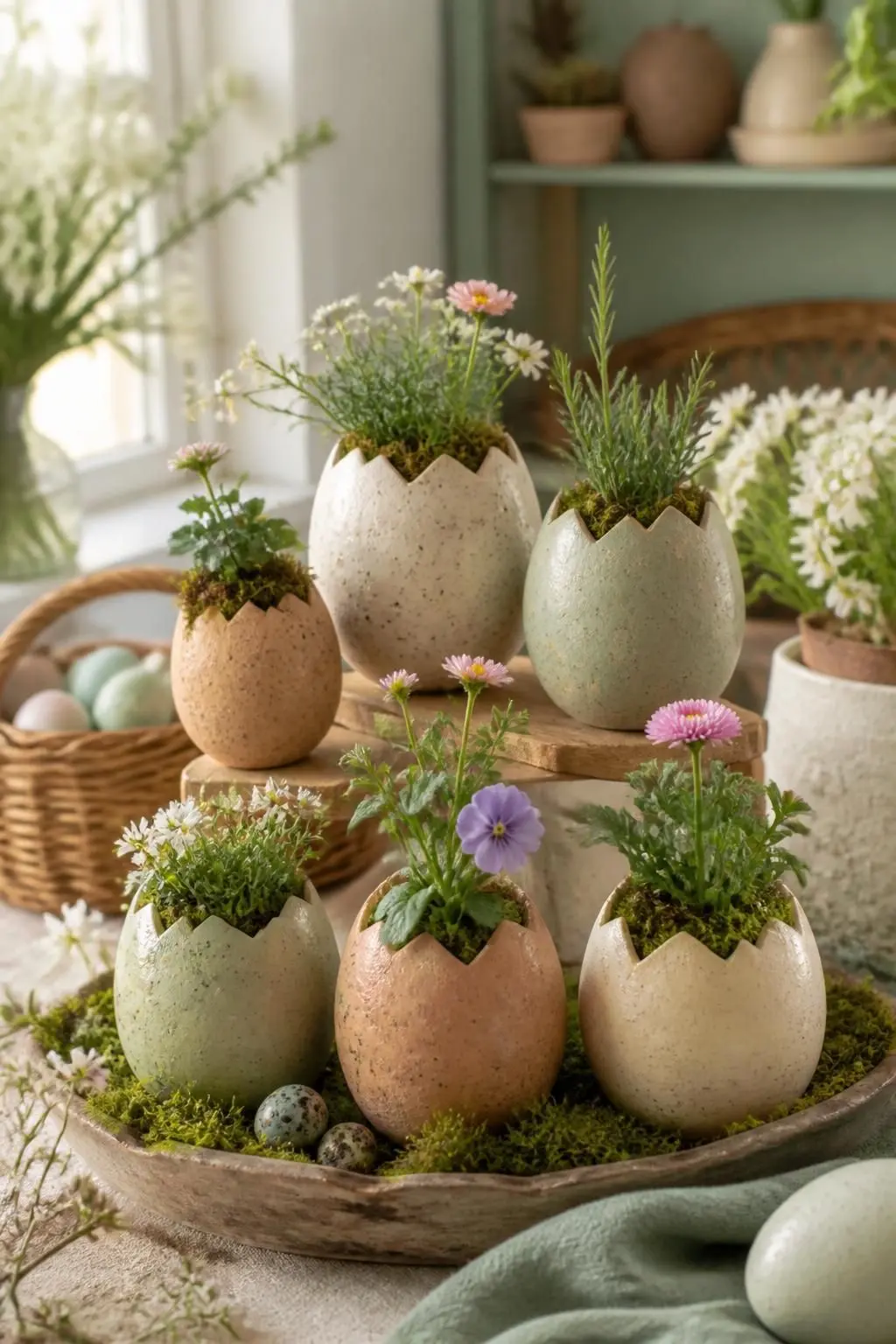 13 Whimsical Easter Egg Shell Planters for an Eco-Friendly Spring Home 6 13 Whimsical Easter Egg Shell Planters for an Eco-Friendly Spring Home