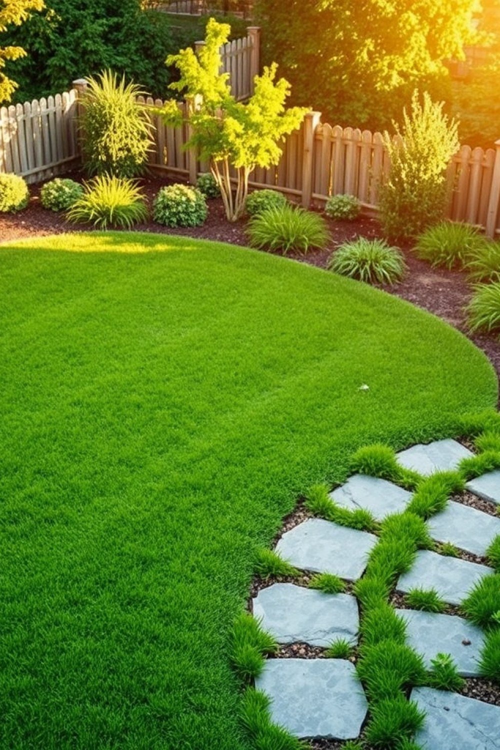 12 Small Grass Area Ideas That Stay Lush and Easy to Maintain
