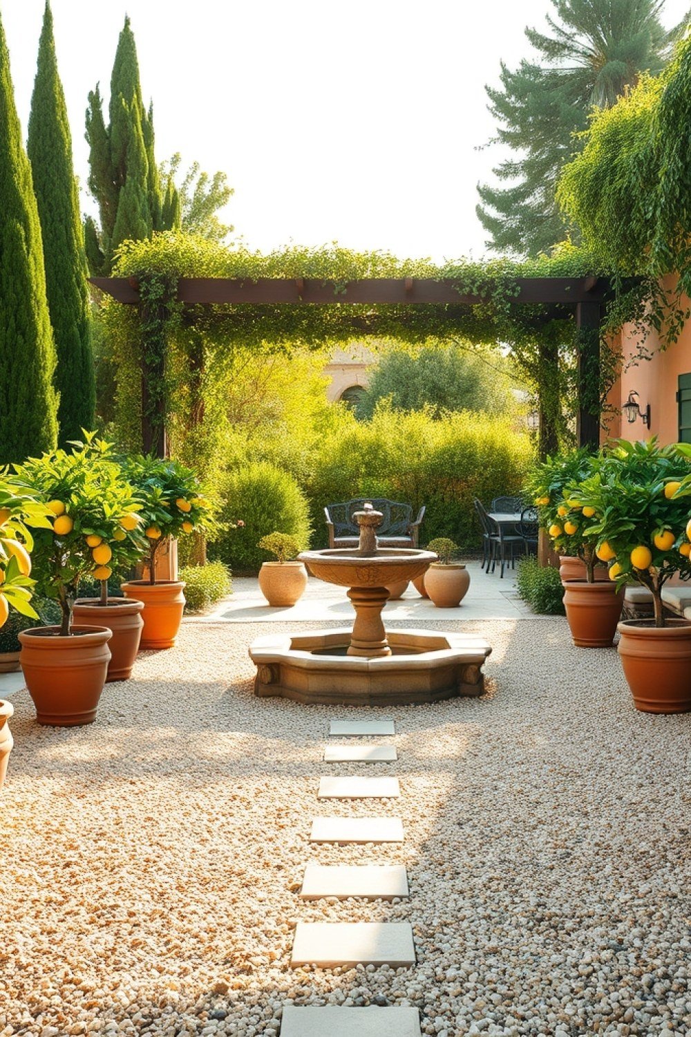 14 Elegant Italian Backyard Ideas for Timeless Mediterranean Charm 9 14 Elegant Italian Backyard Ideas for Timeless Mediterranean Charm
