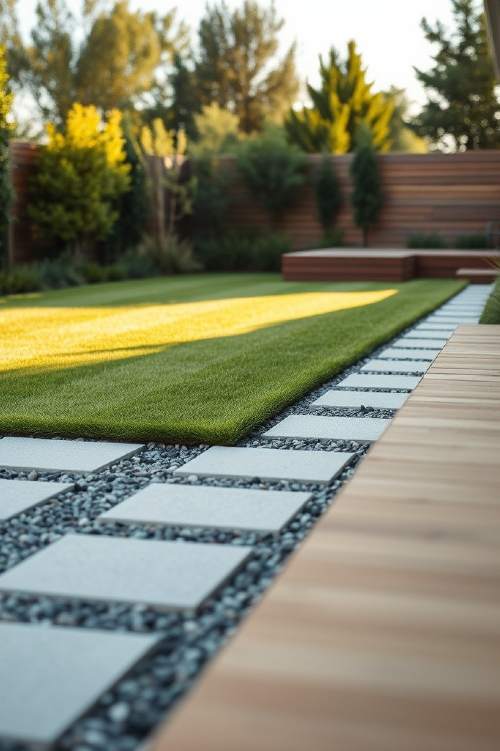11 Grass and Gravel Backyard Layouts That Look Polished