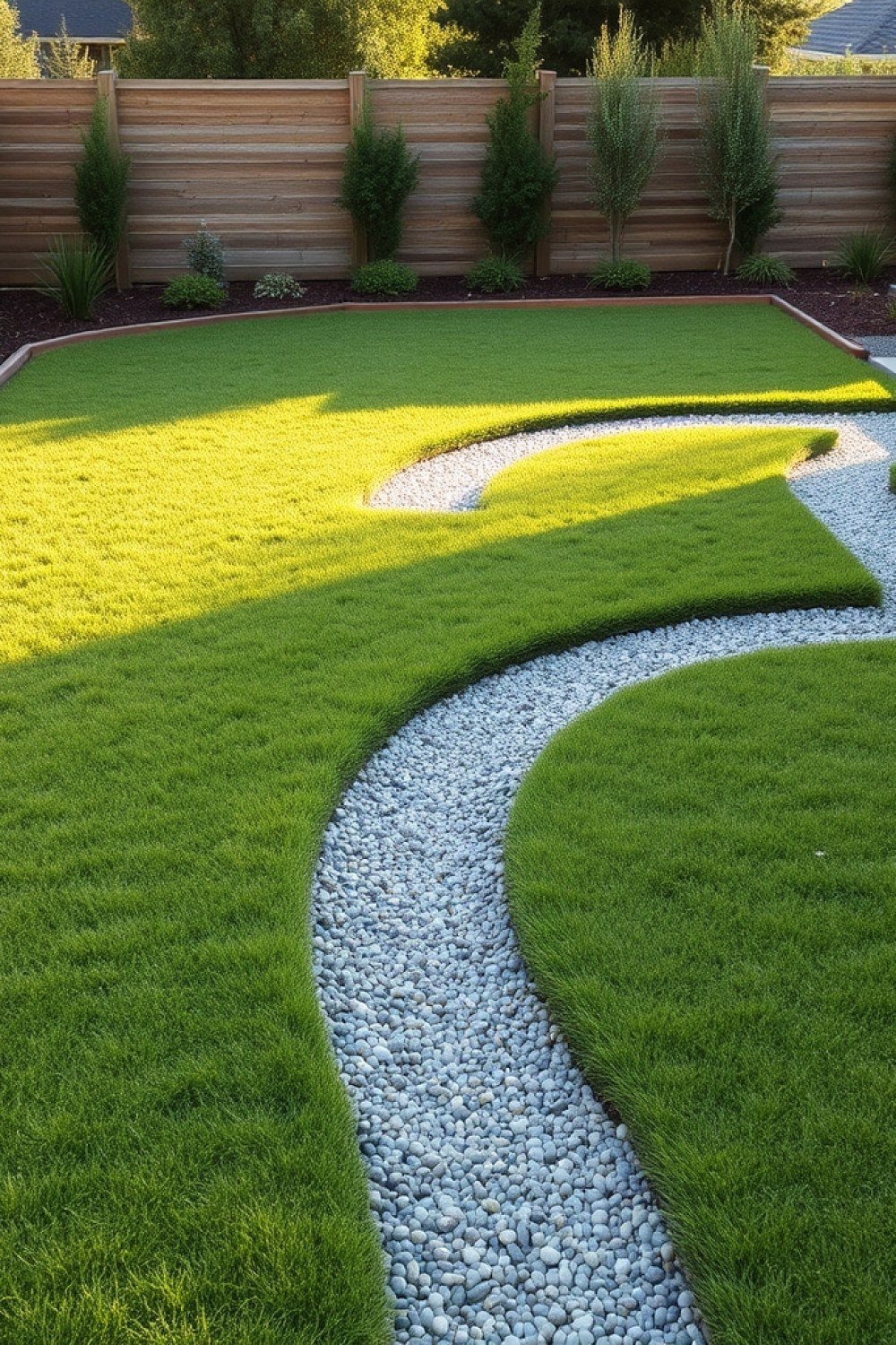 11 Grass and Gravel Backyard Layouts That Look Polished
