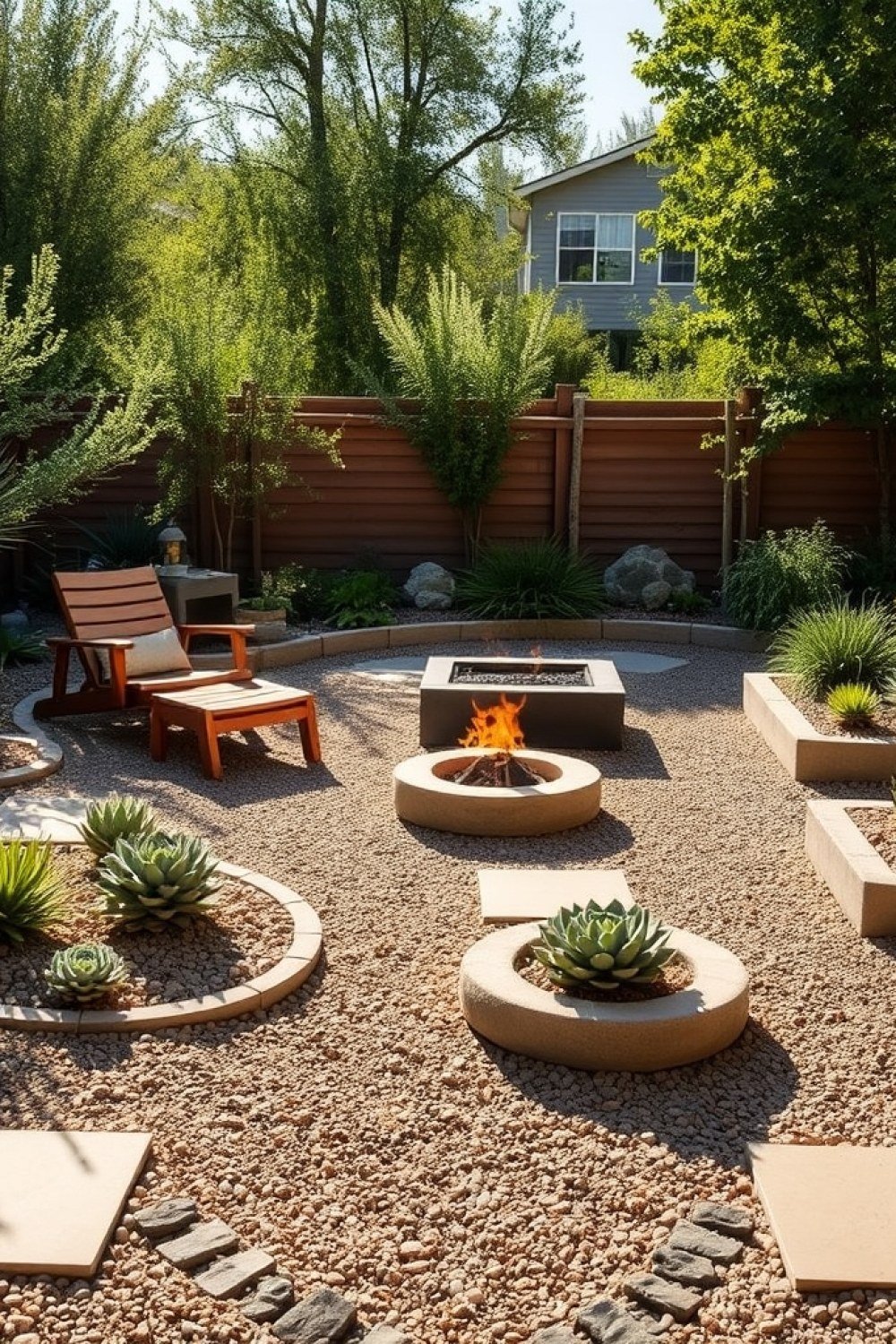 14 Grassless Backyard Ideas for a Green Look Without the Mowing 7 14 Grassless Backyard Ideas for a Green Look Without the Mowing