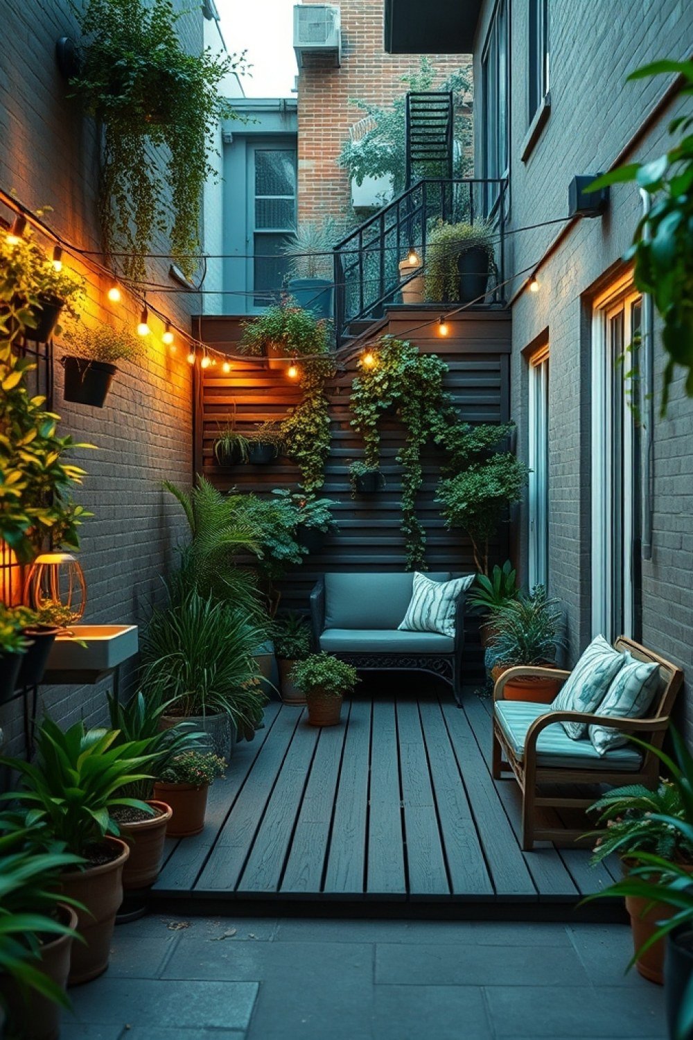 10 Townhouse Backyard Ideas for Small, Narrow Spaces