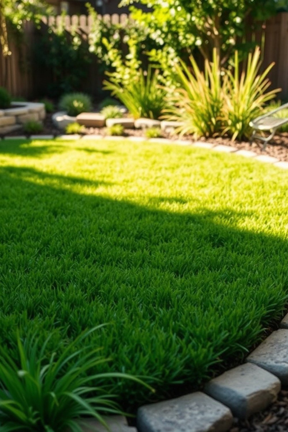 12 Small Grass Area Ideas That Stay Lush and Easy to Maintain